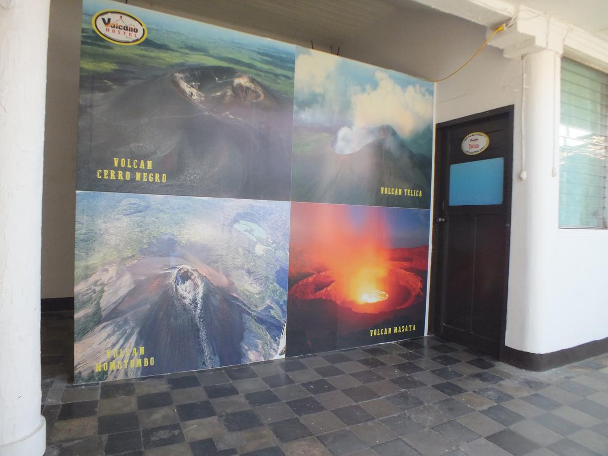Volcano Hostel Леон Экстерьер фото